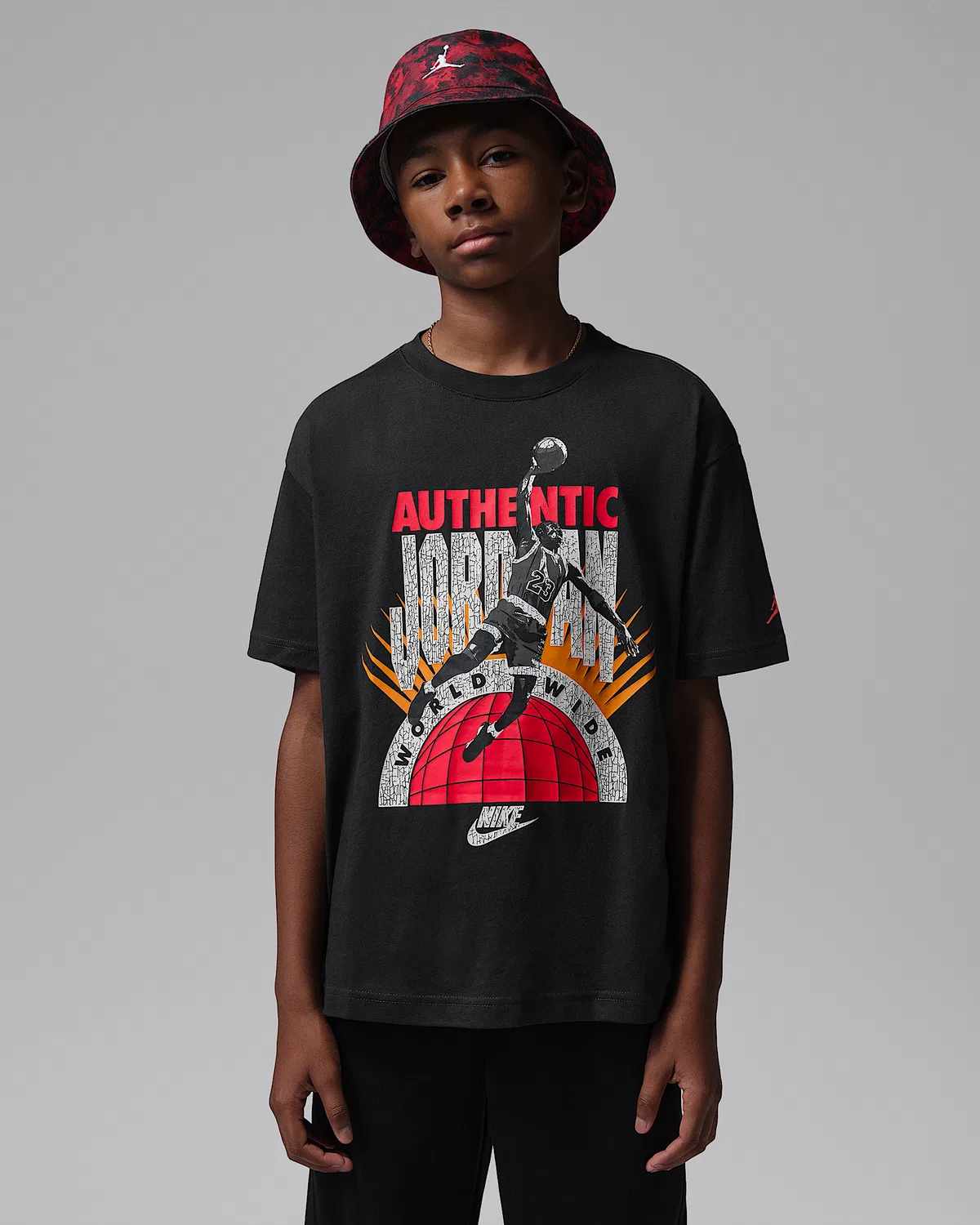 Детская футболка Jordan Authentic, Off Noir