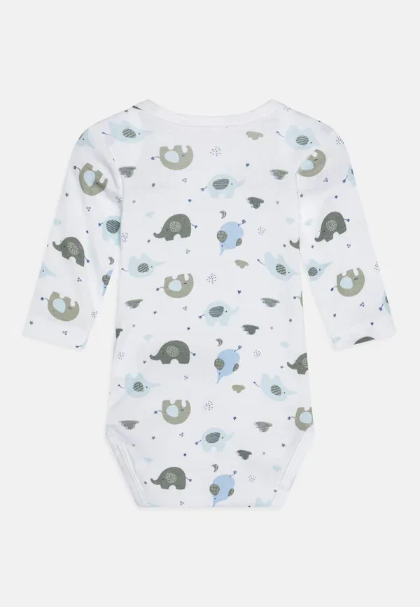 Боди Nbmbody baby elephant 3 pack Name It, голубой — фото 2
