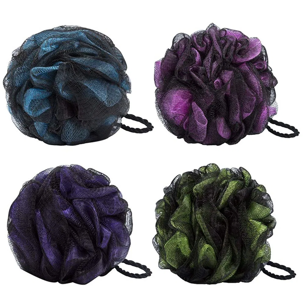 Набор из 4 мочалок JollyJelly Mesh для душа Jollyjelly, 4 Pieces.