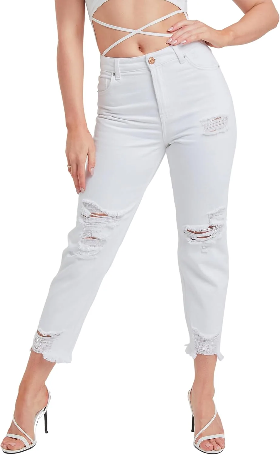 

YMI Jeans Women's Dream Mom Fit Ankle