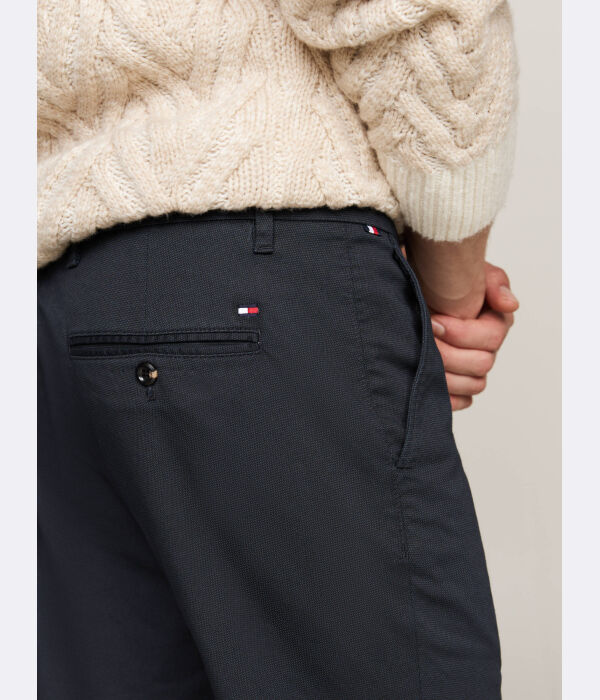 Брюки-чиносы Tommy Hilfiger Regular Fit, синий — фото 4