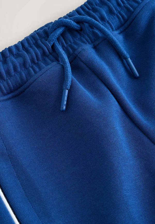 Спортивные брюки-джоггеры стандартного кроя с вставками Next, Blue Black — фото 3