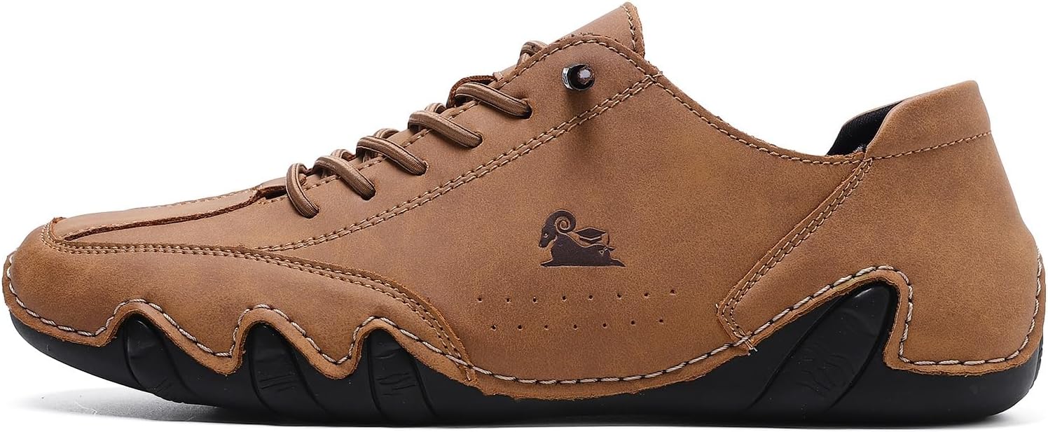 

Женские кроссовки Kubbon Barefoot для ходьбы, комфортные, ручной работы, чукка, повседневные, на слипоне, минималистичные, легкие кроссовки для вождения, коричневый