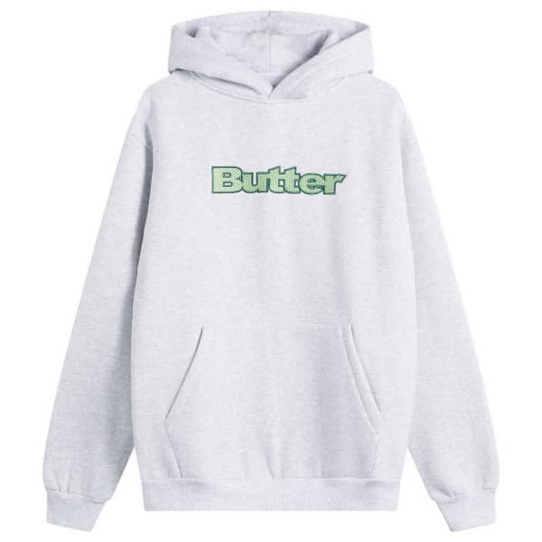 

Худи с текстурированным логотипом Butter Goods, Ash