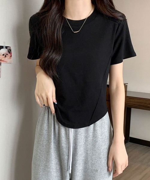 

Женская футболка с круглым вырезом Miniministore, черная, Черный, Женская футболка с круглым вырезом Miniministore, черная