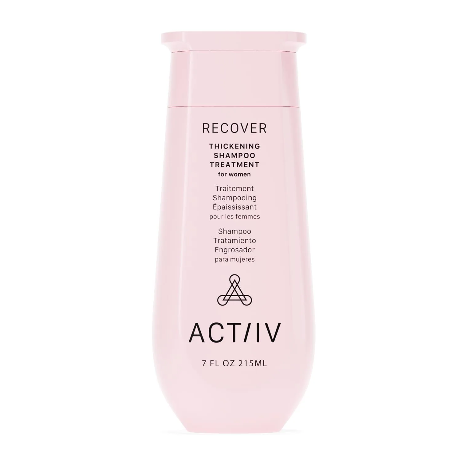 ACTIIV Recover Thickening Shampoo Treatment For Women для более густых и здоровых волос, поддержка здоровья кожи головы, на растительной основе, для окрашенных волос, веганский, для всех типов волос 207 мл
