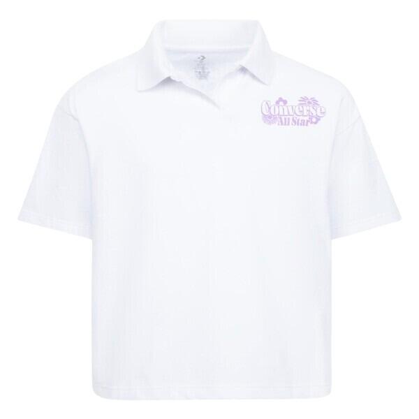 

Рубашка-поло для девочек Converse Boxy