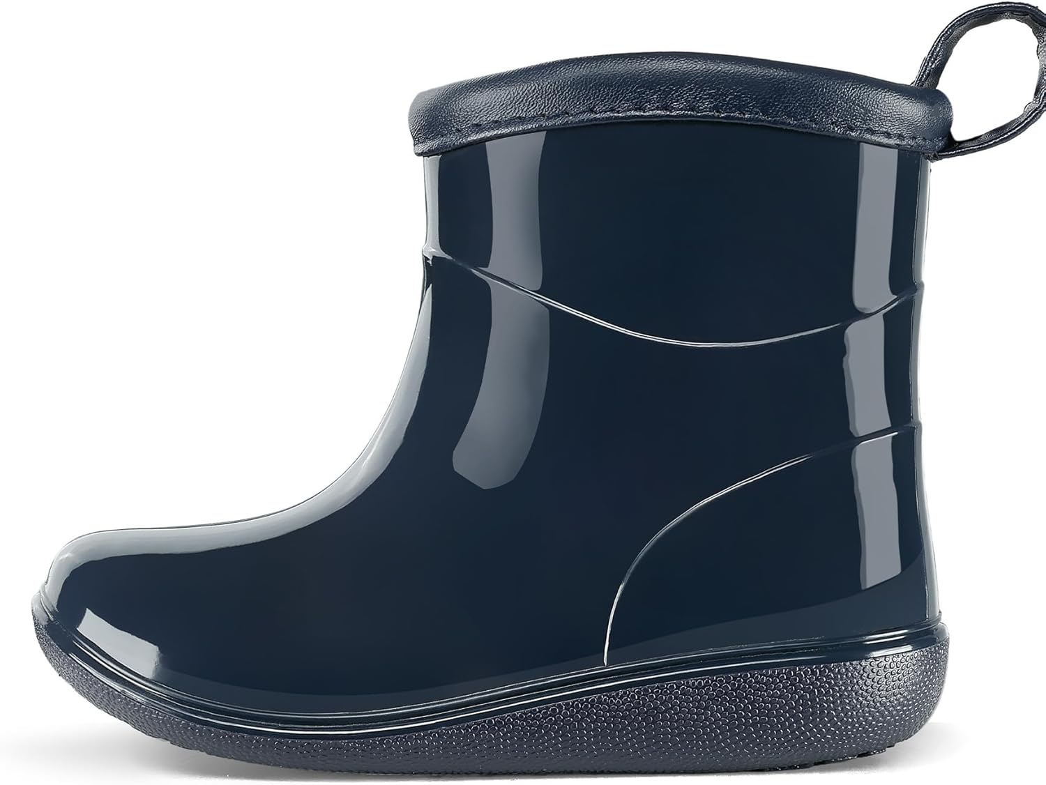 

Резиновые сапожки для малышей K KomForme, удобные детские дождевые сапоги для мальчиков и девочек, водонепроницаемые, легкие, для улицы, Navy