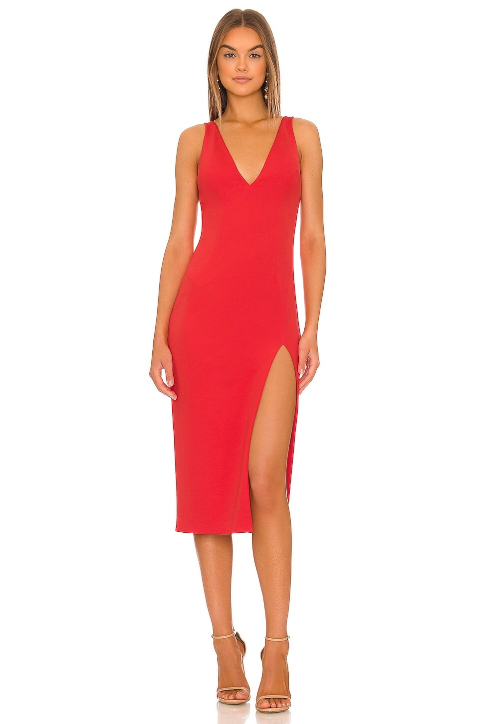 

Платье Katie May x REVOLVE Caliente, цвет Cherry Red