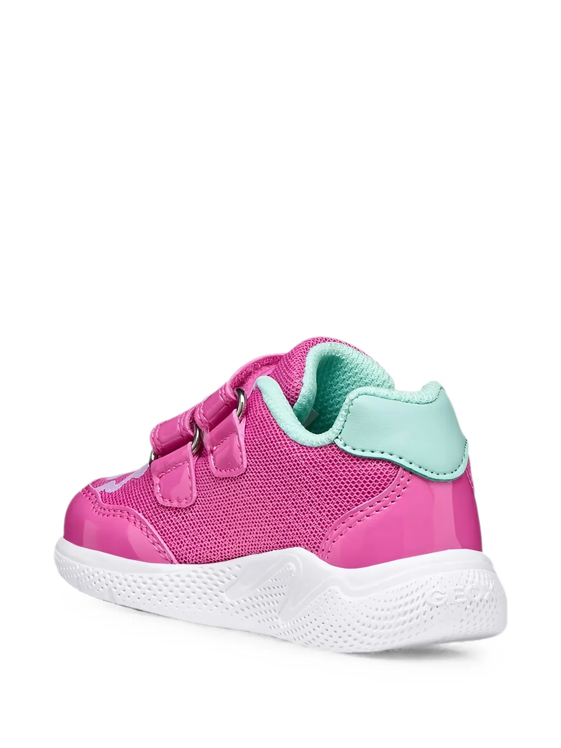 Кроссовки Sprintye с принтом Geox Kids, розовый — фото 3