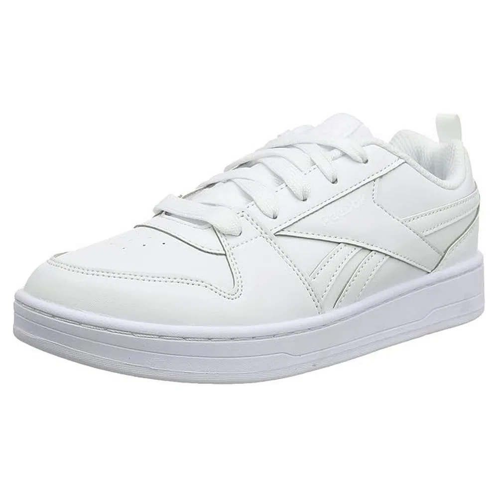 Детские кроссовки для мальчиков на шнуровке Reebok Royal Prime 2.0 Reebok, Grey1 Vecnavy Chalk — фото 3