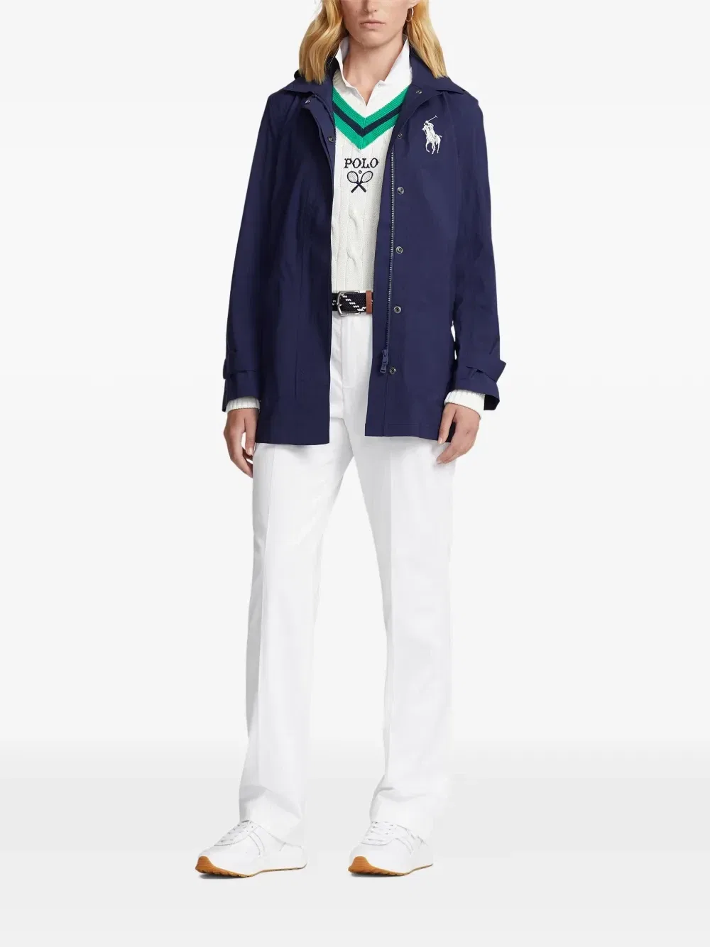 Пальто из твила Wimbledon Umpire POLO RALPH LAUREN, синий — фото 2