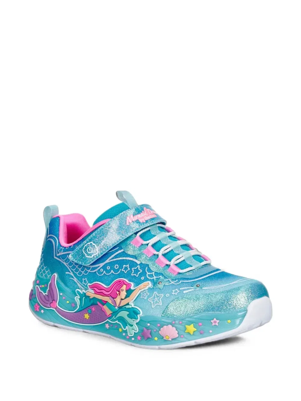 S-Lights: Блестящие кроссовки Mermaid Dreams Skechers, синий