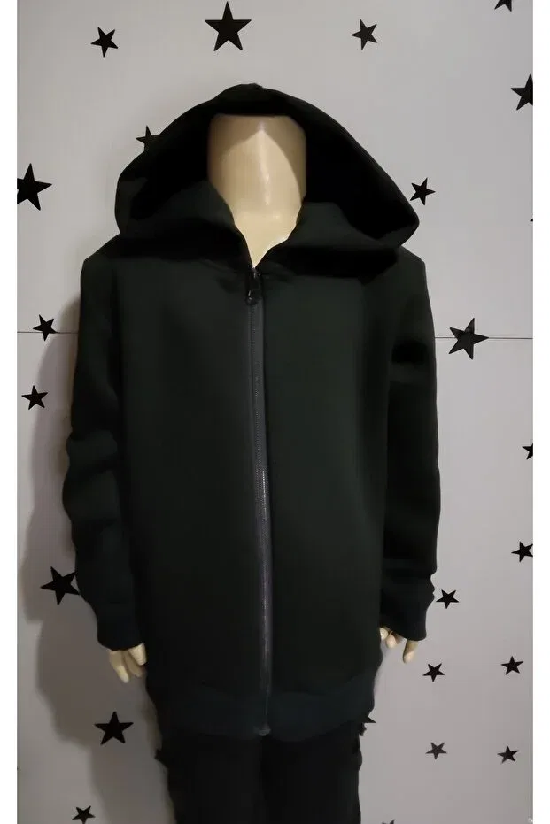Детская куртка для девочек с капюшоном Upege, Black