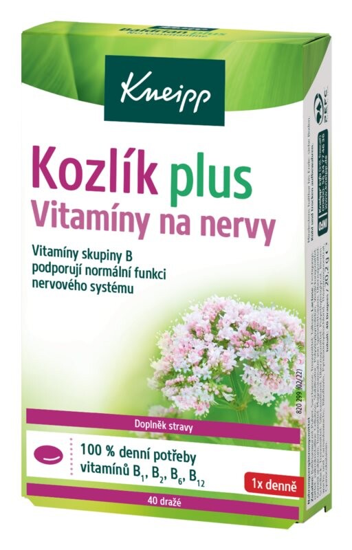 

Добавка для поддержки работы нервной системы Kneipp Valerian Plus