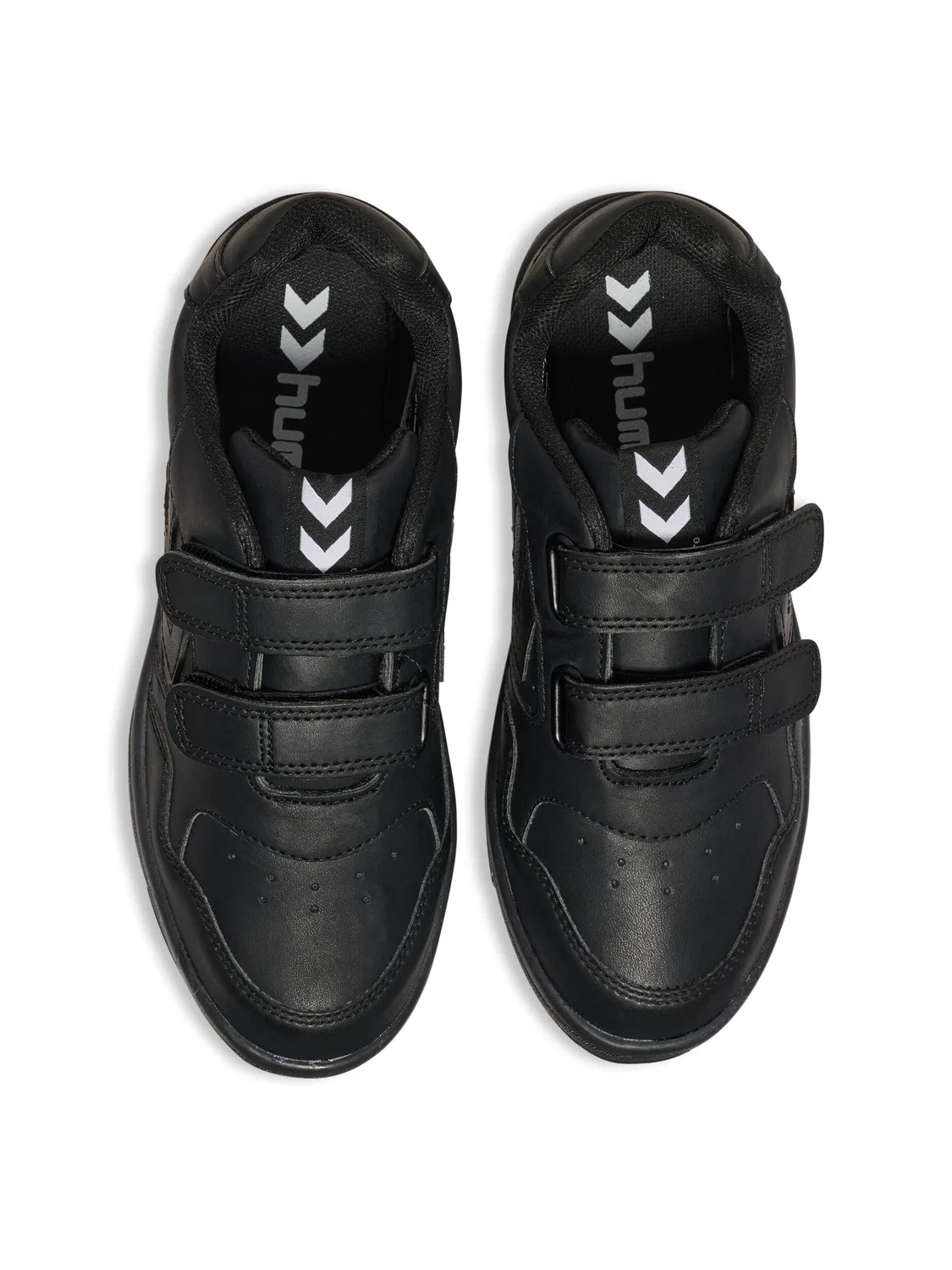 Детские кроссовки на липучках Camden Jr Hummel, Schwarz — фото 3