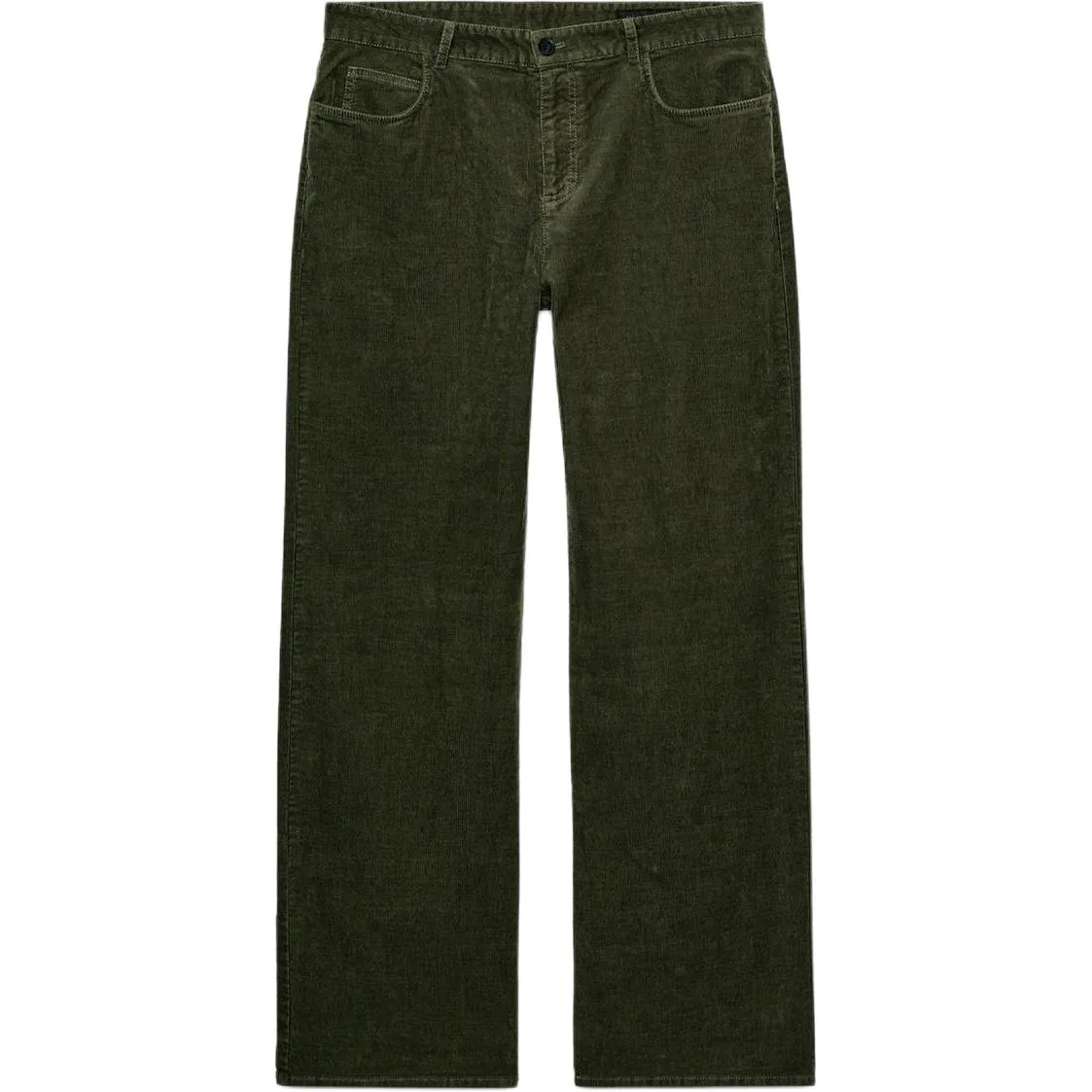Женские повседневные брюки ZW Series, ZARA, Medium Green