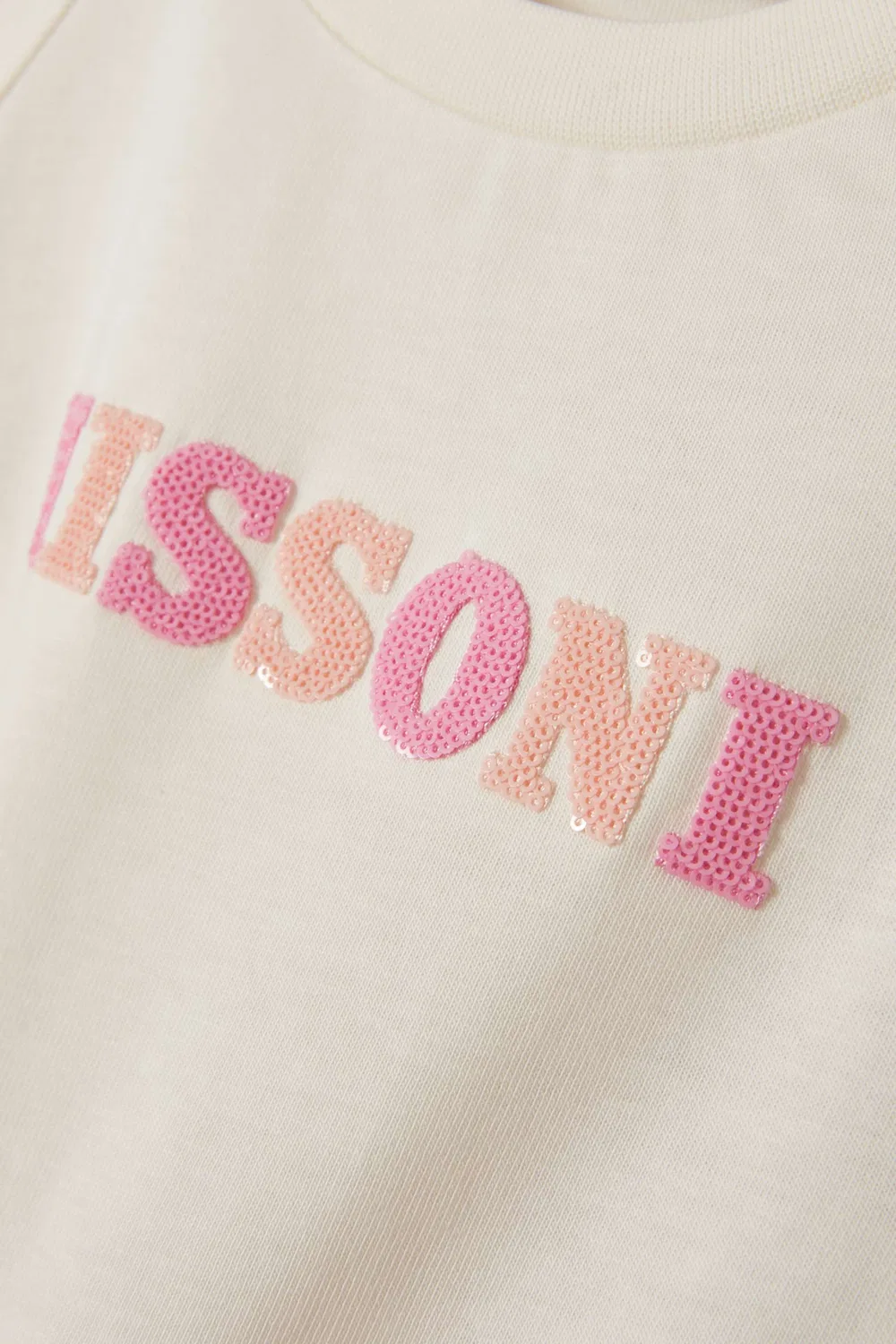 Футболка с вышитым логотипом хлопковая Missoni — фото 4