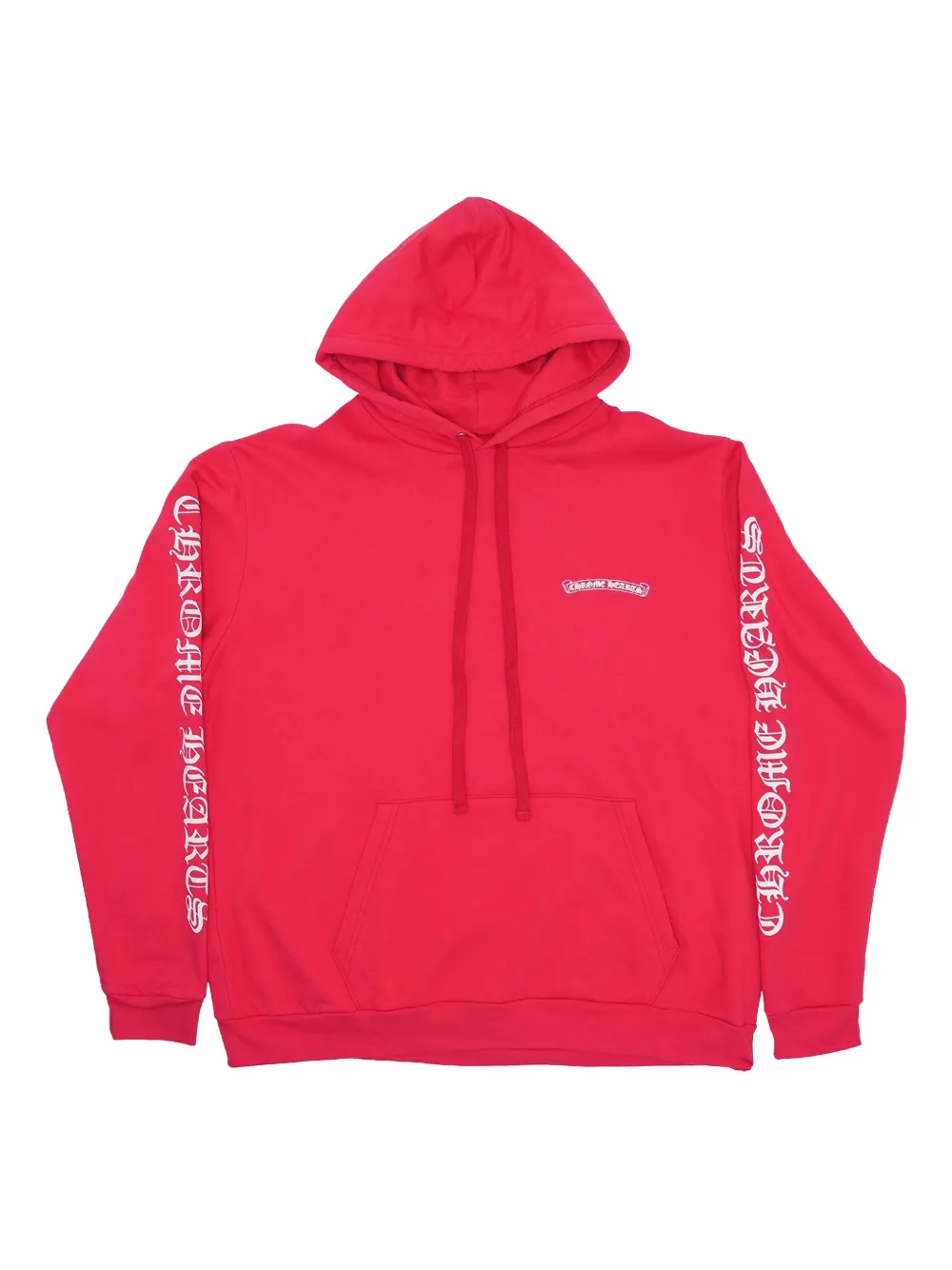 

Худи Scroll Logo Chrome Hearts, красный