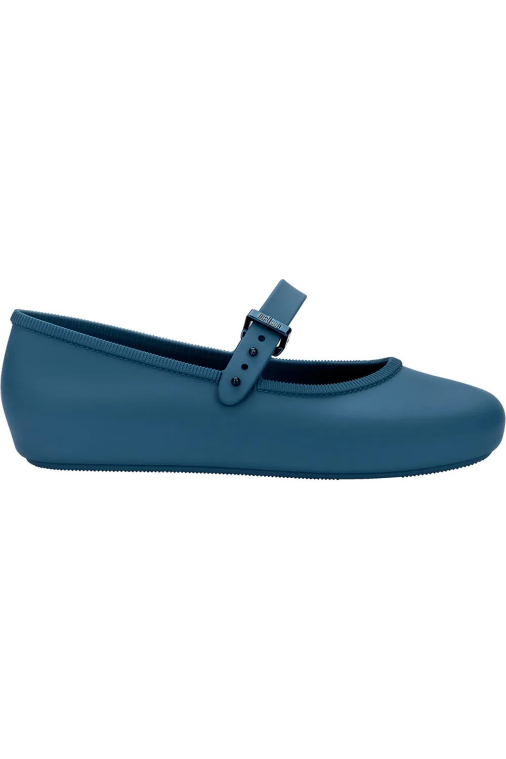 Детские балетки водонепроницаемые с регулируемым ремешком Mini Melissa, синий — фото 2