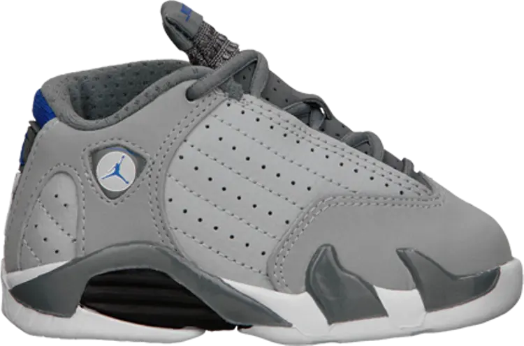 

Кроссовки Air Jordan 14 Retro BT Wolf Grey, серый