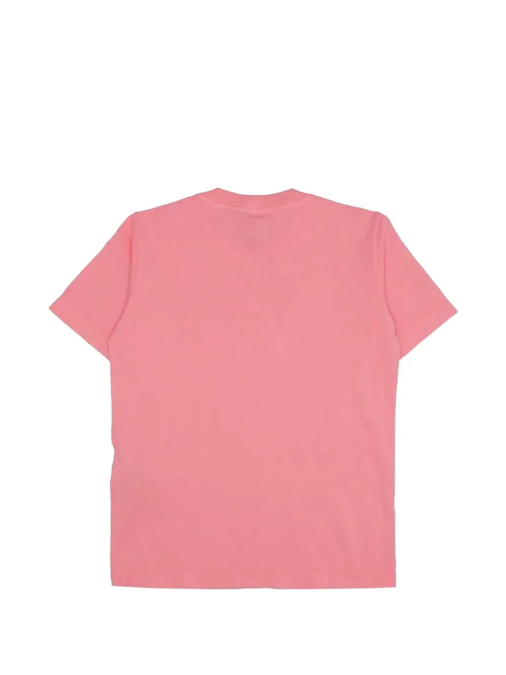 Футболка с нашивкой-логотипом Stone Island Junior, розовый — фото 2