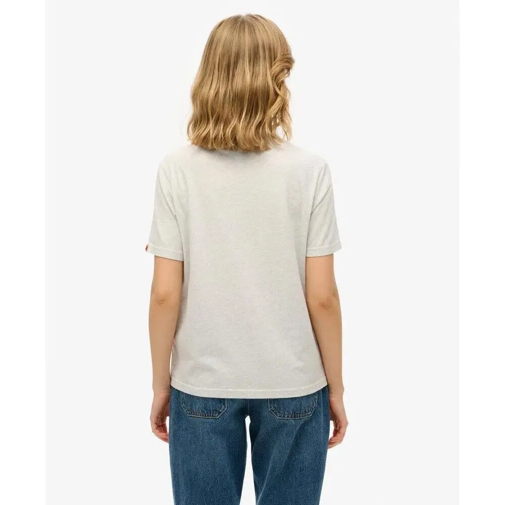 Мужская футболка из хлопка Lo-fi Outdoor Mono Superdry, Grau — фото 3