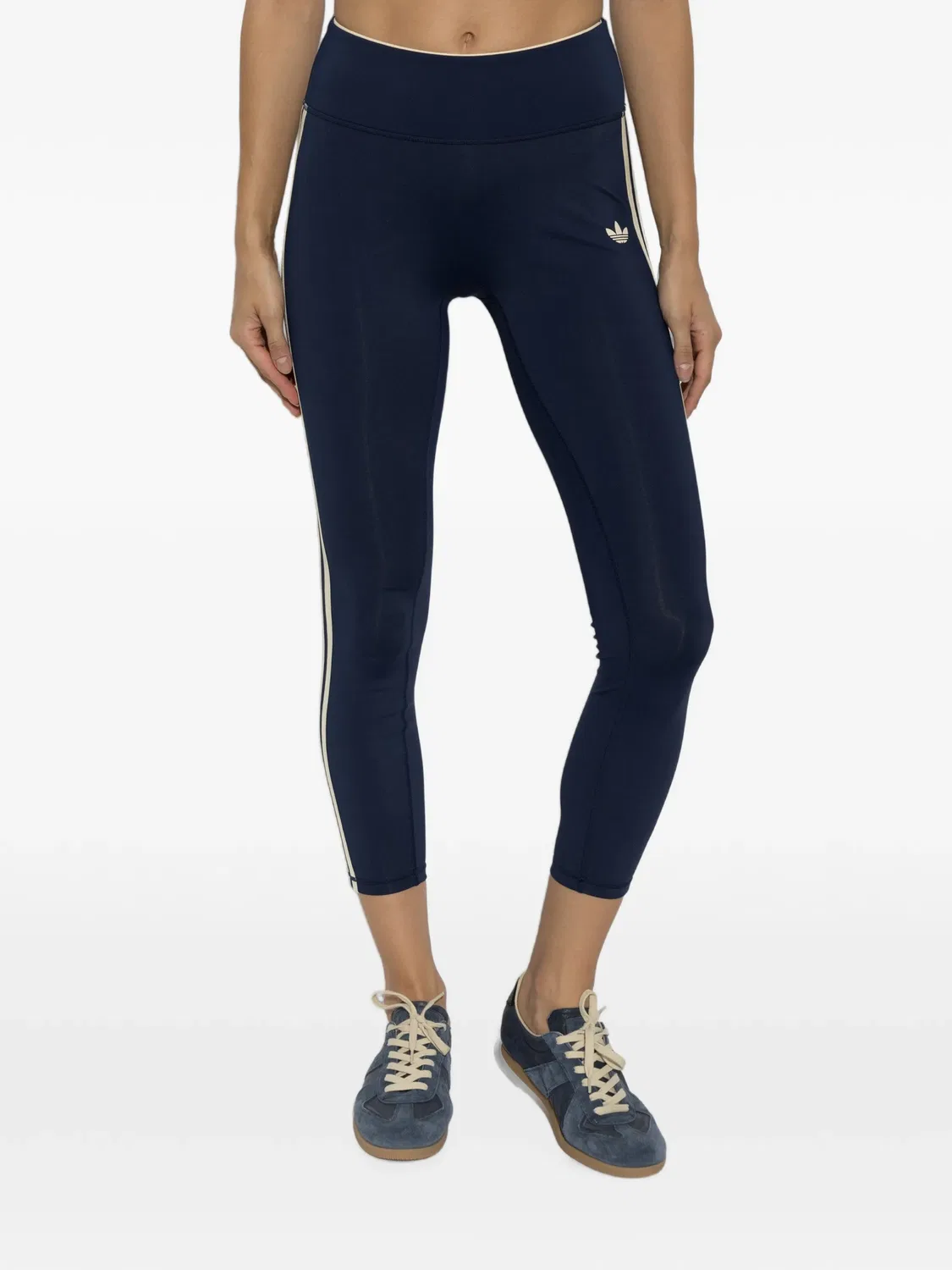 Леггинсы Sport Superstar 7/8 Adidas, синий — фото 3