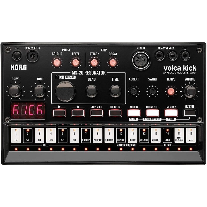 

Korg Volca Kick Аналоговый бас-генератор