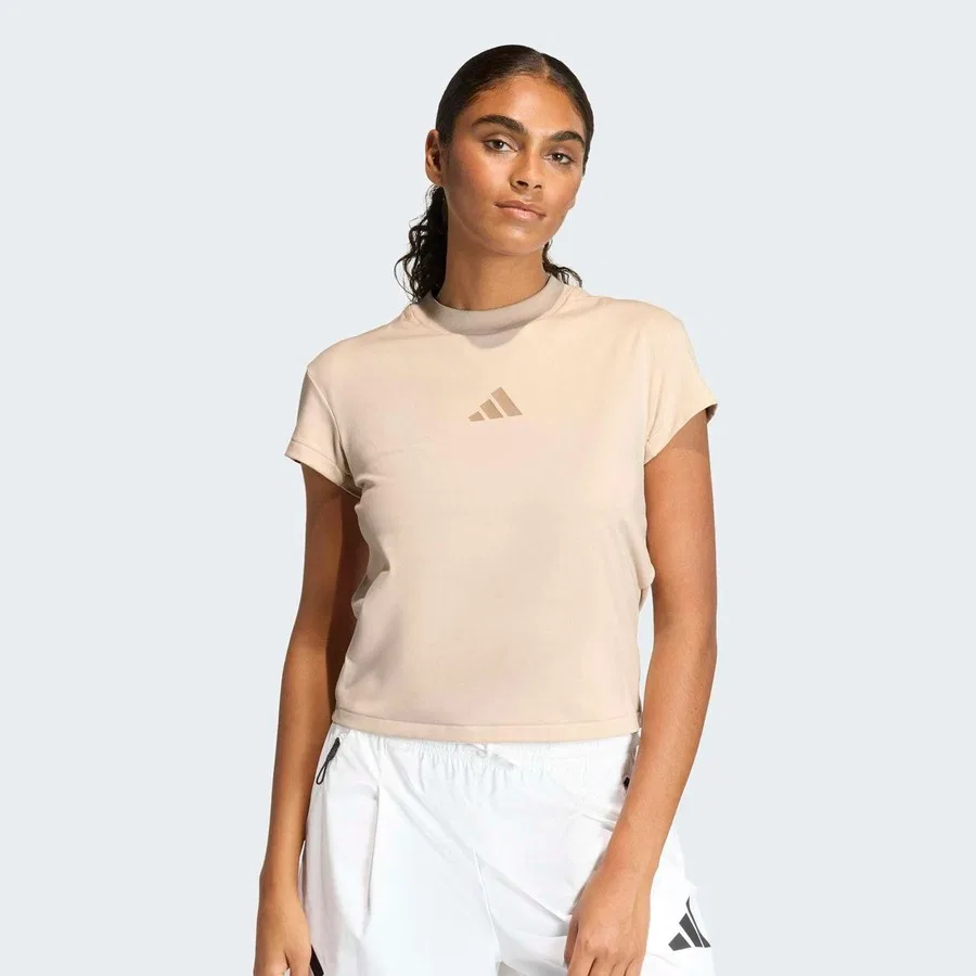 Футболка с длинным рукавом Z.N.E. adidas, Кремовый