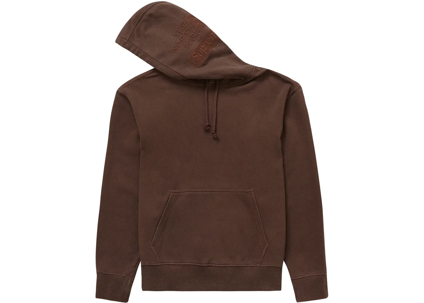 Мужской свитшот с капюшоном с принтом Pigment Printed Supreme The North Face, Brown