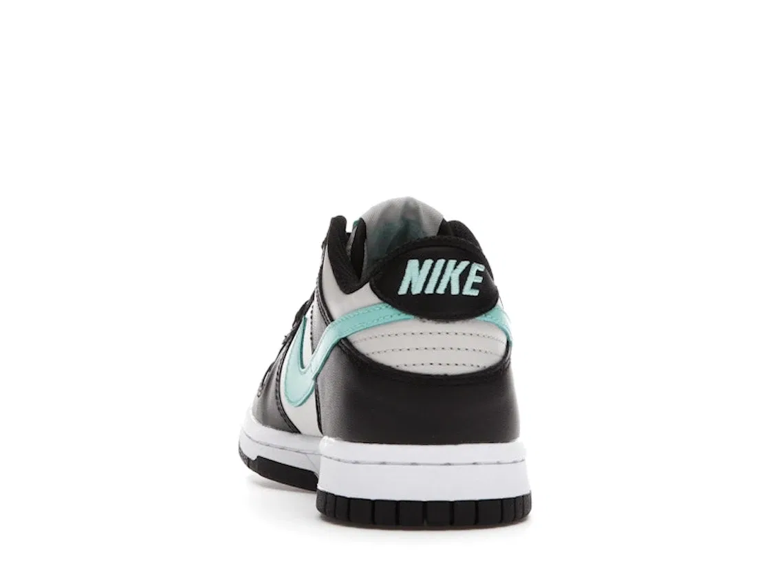 Детские кроссовки Lifestyle с принтом Nike Dunk Low Nike, Light Bone/Black-White-Tropical Twist — фото 4