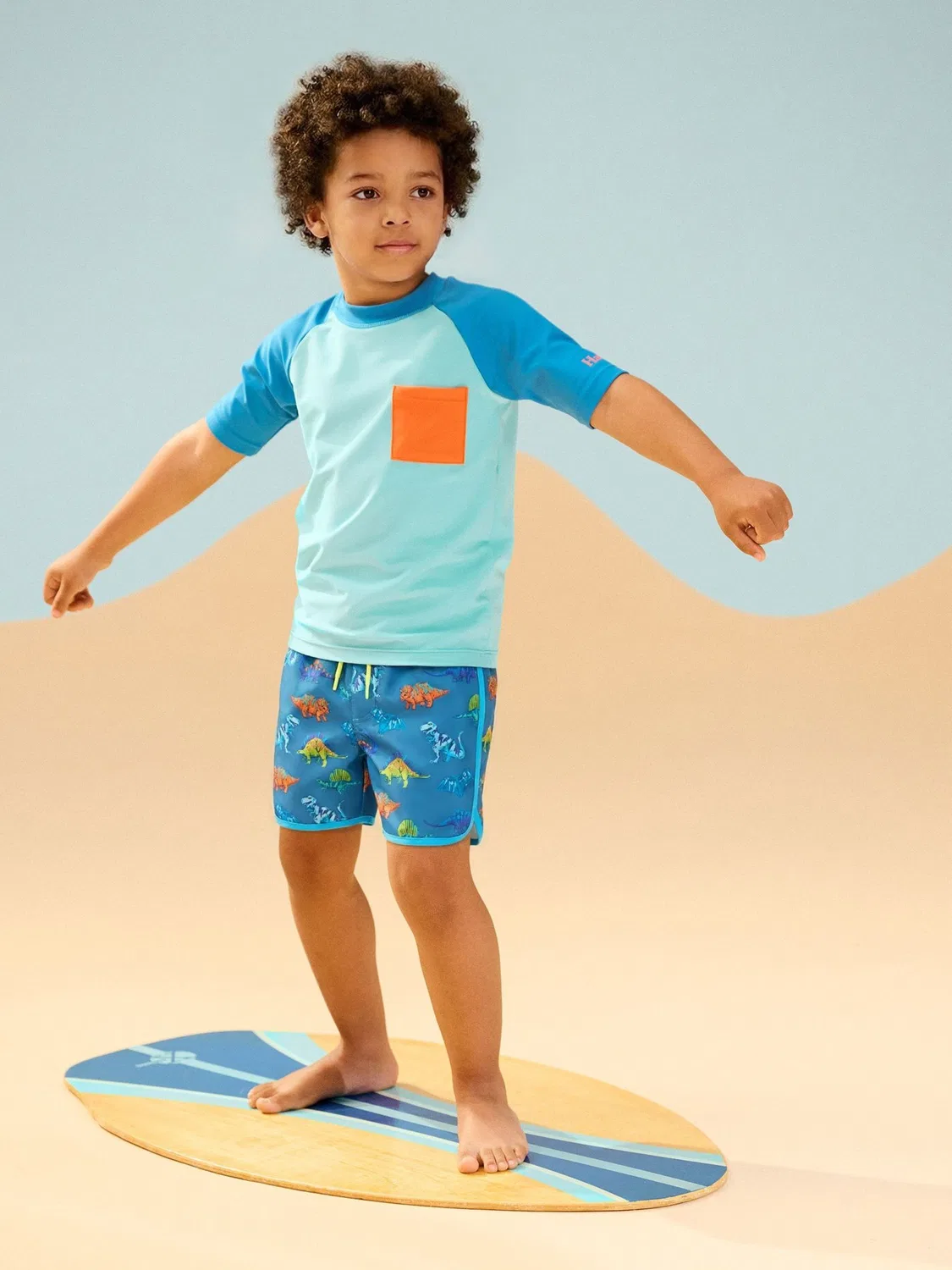 Плавки с динозаврами Hatley, Blue Dino party