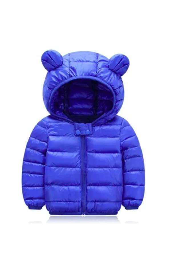 Детское пальто для девочек teddy Petityu, Blue