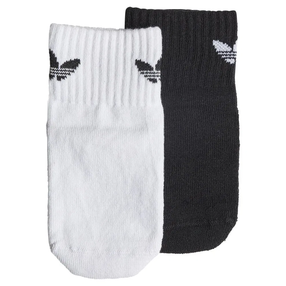 Носки короткие нескользящие 2 пары Adidas Originals, мультиколор