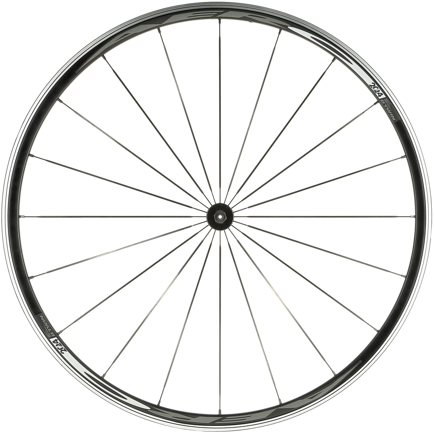 

Переднее колесо 700 для шоссейного велосипеда Aero черное BTWIN