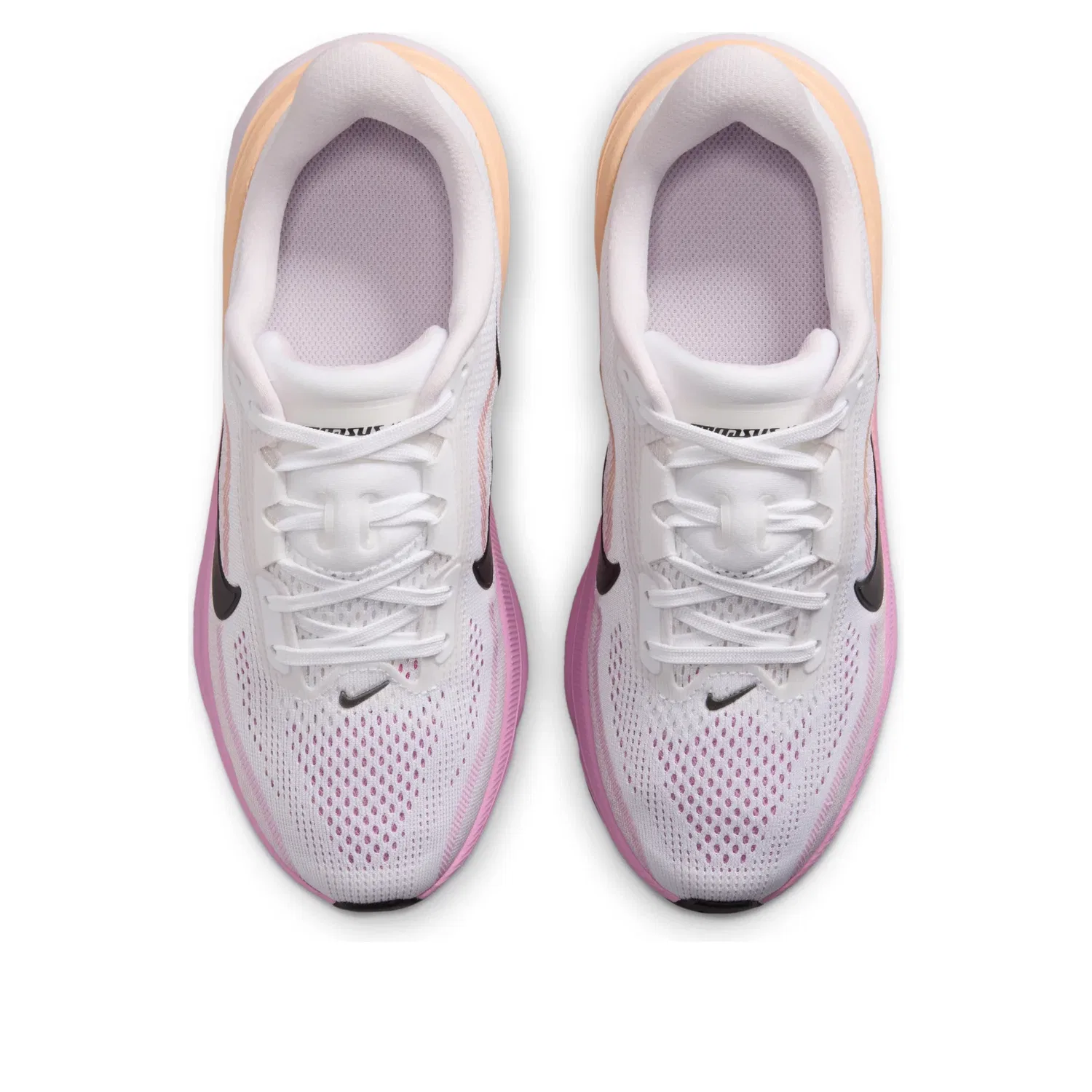 Детские кроссовки для бега с шнуровкой Nike Air Zoom Pegasus 42, фиолетовый — фото 3