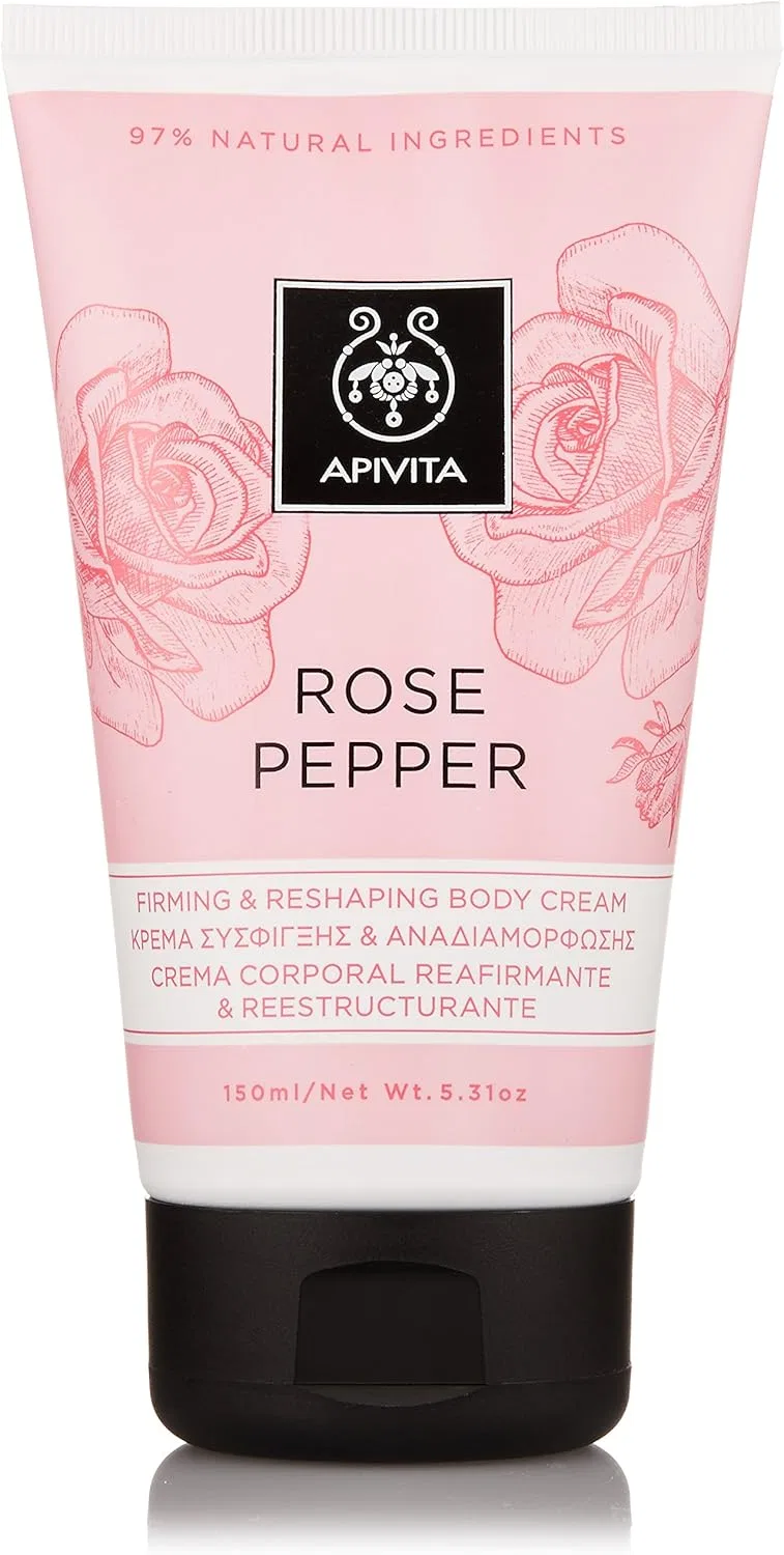 Крем для тела укрепляющий Rose Pepper, Apivita, 150 мл