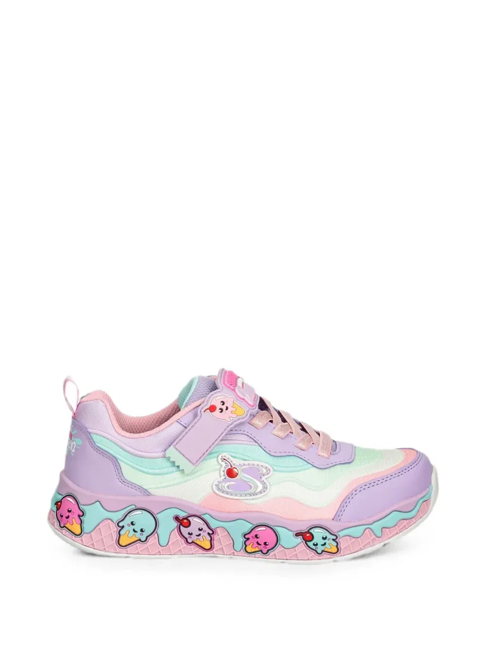 Кроссовки Sundae Sweeties на липучках Skechers, фиолетовый — фото 2