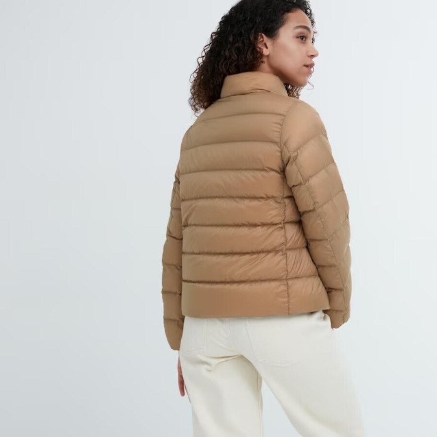 Пуховик Uniqlo Ultra Light, 32 бежевый — фото 4
