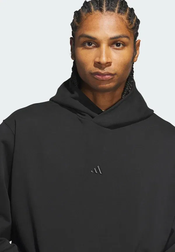 Толстовка Adidas fl hood Adidas Performance, черный — фото 3