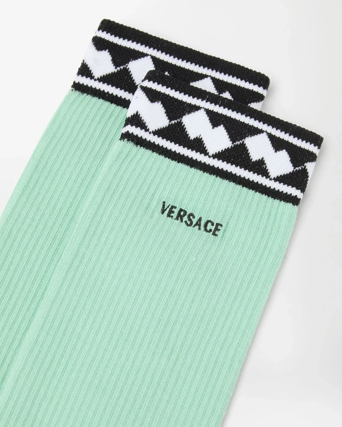 Носки VERSACE, зеленый — фото 2