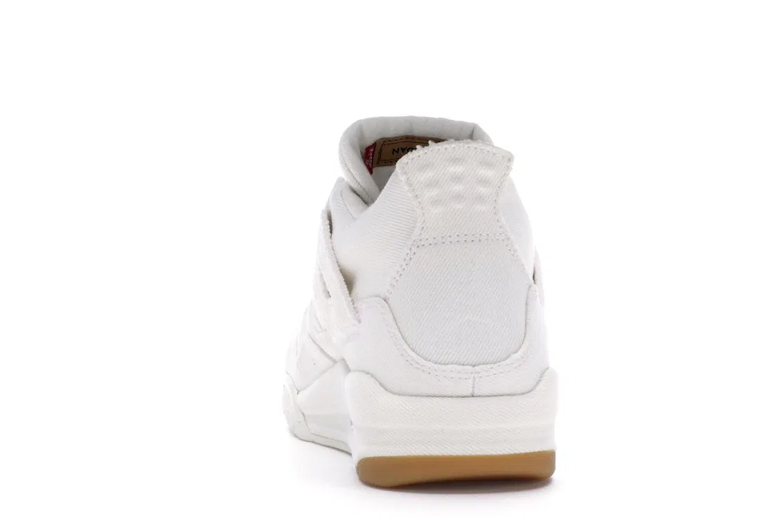 Детские кроссовки Lifestyle Jordan 4 Retro Jordan, White White White — фото 4