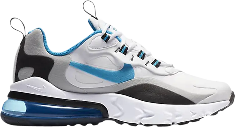 

Кроссовки Nike Air Max 270 React GS 'White Laser Blue', белый