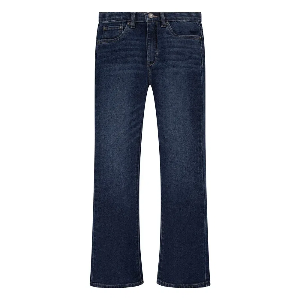 Детские джинсы для девочек с высокой посадкой и клешем Levi's, Blue