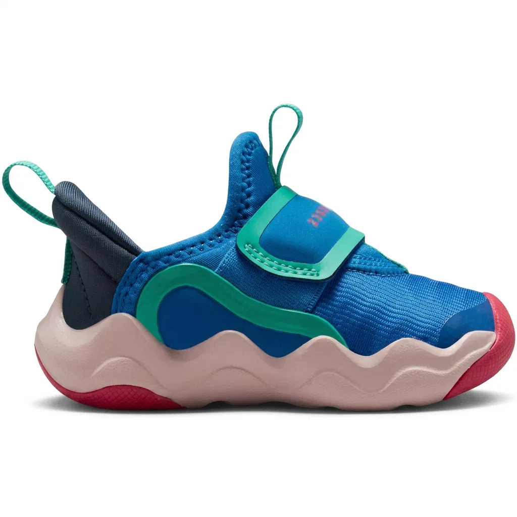 Детские кроссовки для мальчиков Jordan 23/7.2 True Blue/Blue Fox/Dynamic Green/Race Red — фото 3