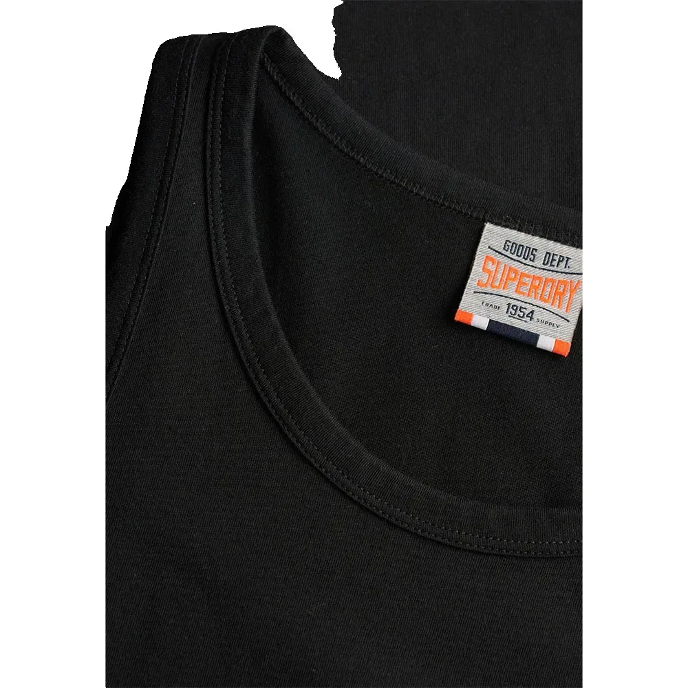 Футболка без рукавов Essential Logo Superdry, черный — фото 4