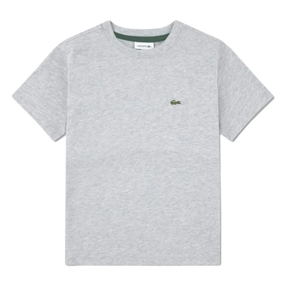 Детская футболка с коротким рукавом Lacoste kids, Grey