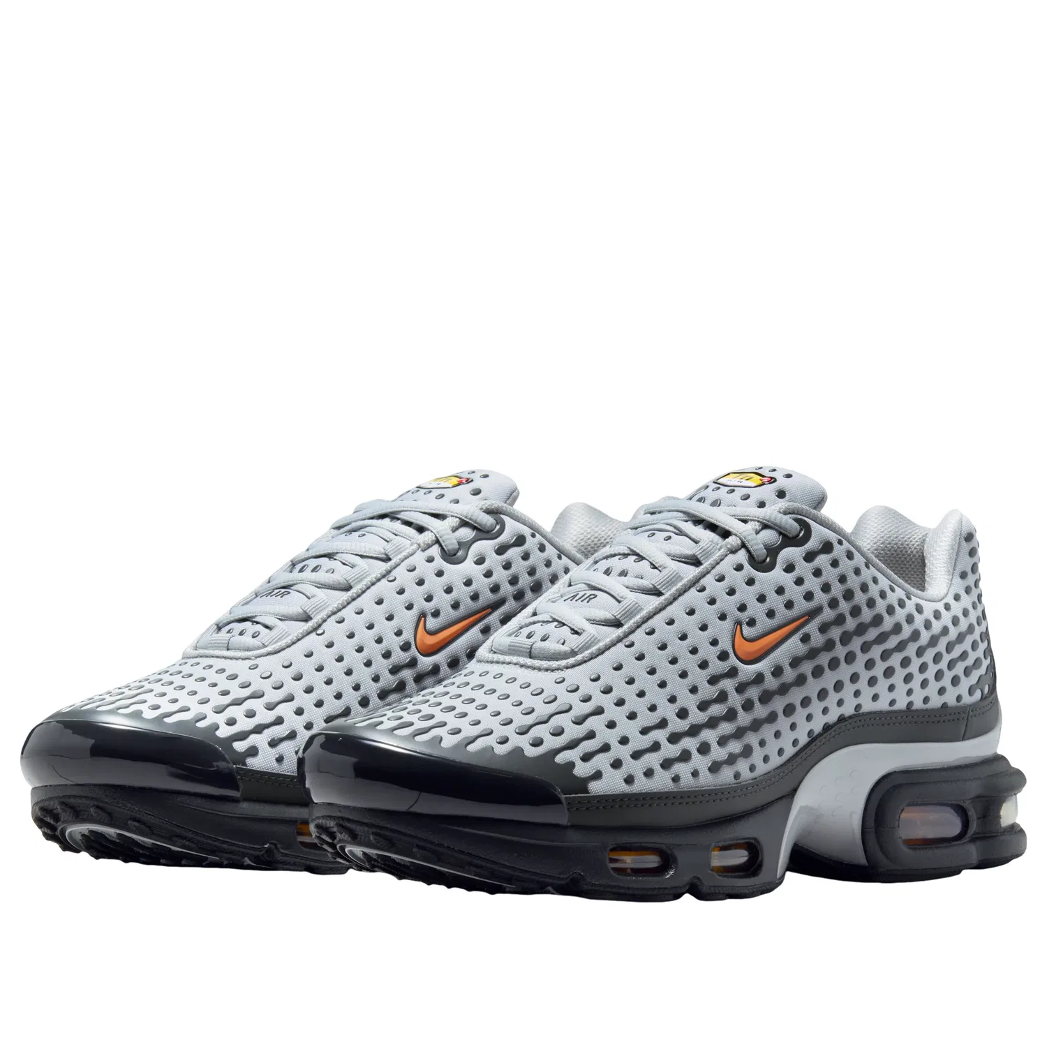 Кроссовки Nike Air Max Plus VII 'Light Smoke Grey Hot Curry' HQ2197-003, серый — фото 4