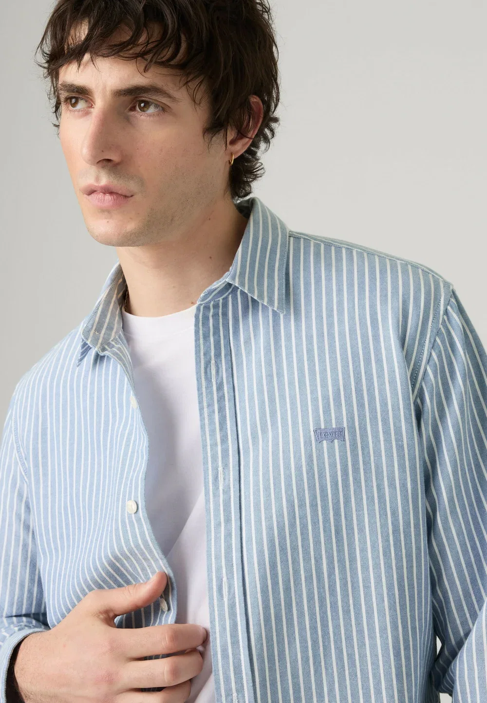 Battery housemark standard auri floral n - shirt Levi'S, Auri Floral Navy Blazer-Blues — фото 3